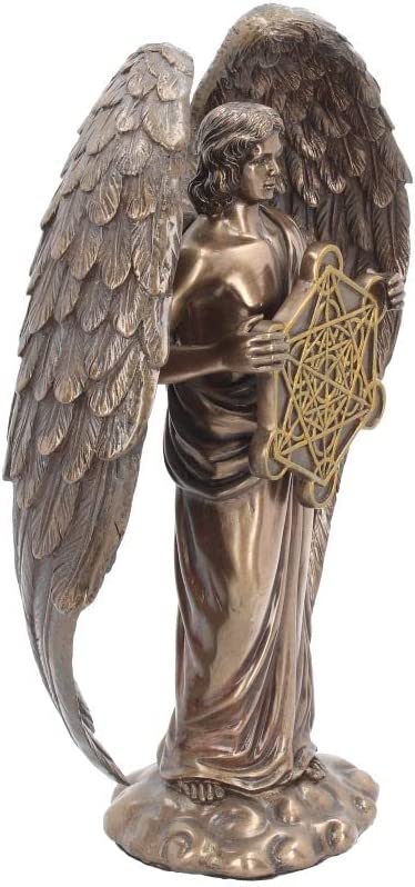 Nemesis Now Metatron-Erzengel-Figur, 26 cm, Bronze, Kunstharz