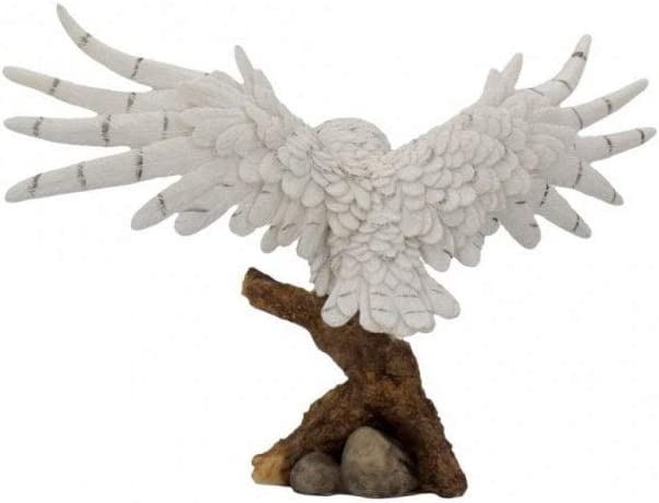 Nemesis Now Snowy Rest Figur, 30 cm, Weiß