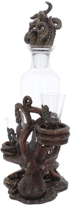 Nemesis Now Tentacle Temptation Dekanter 39 cm, transparent