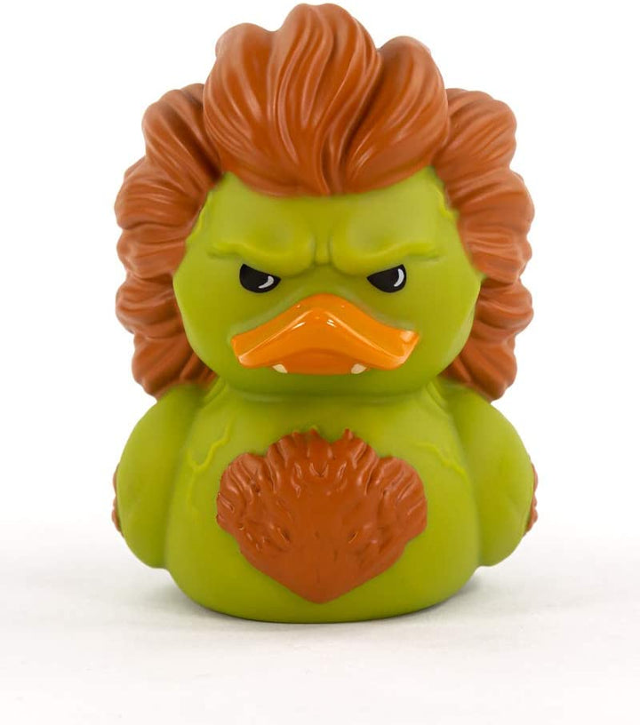 TUBBZ Street Fighter Blanka Sammelfigur aus Gummiente – Offizielles Street Fighter-Merchandise – Einzigartiges Vinyl-Geschenk in limitierter Auflage für Sammler