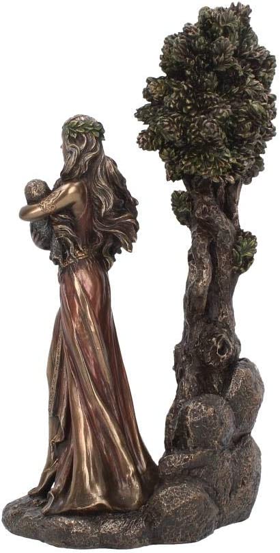 Nemesis Now Danu Mutter der Götter, 29,5 cm große Figur, Bronze, Einheitsgröße