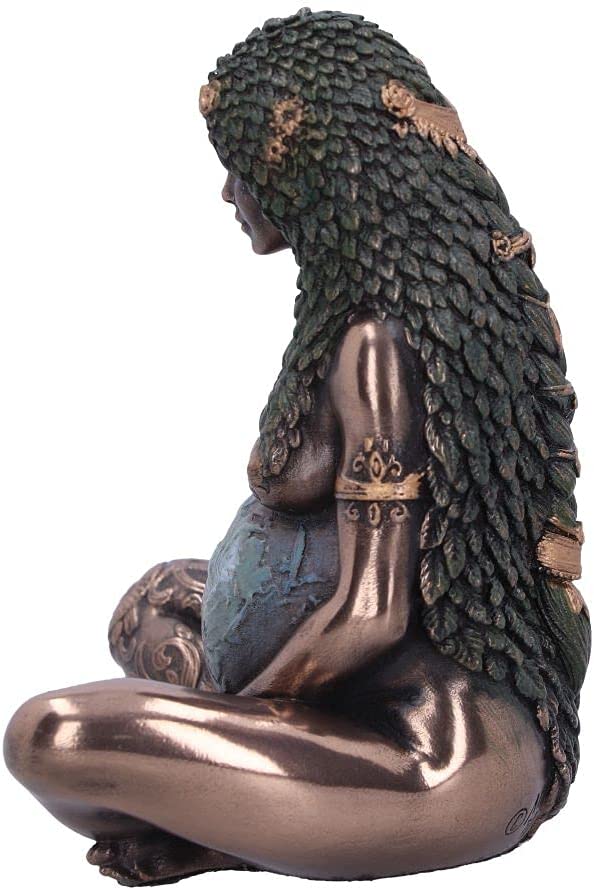 Nemesis Now Mutter Erde Kunstfigur (Mini) 8,5 cm, Bronze