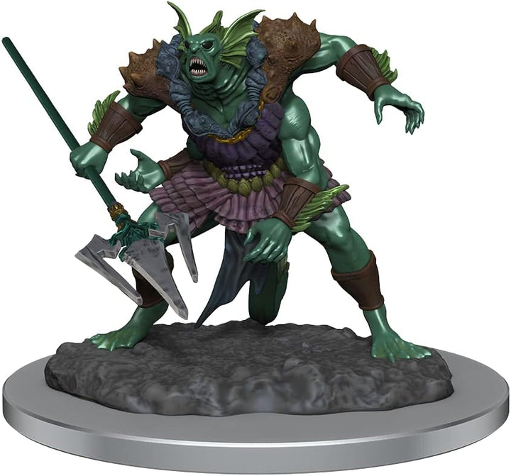 Wizkids D&D Nolzurs Marvelous Sahuagin Baron Unpainted Miniatures