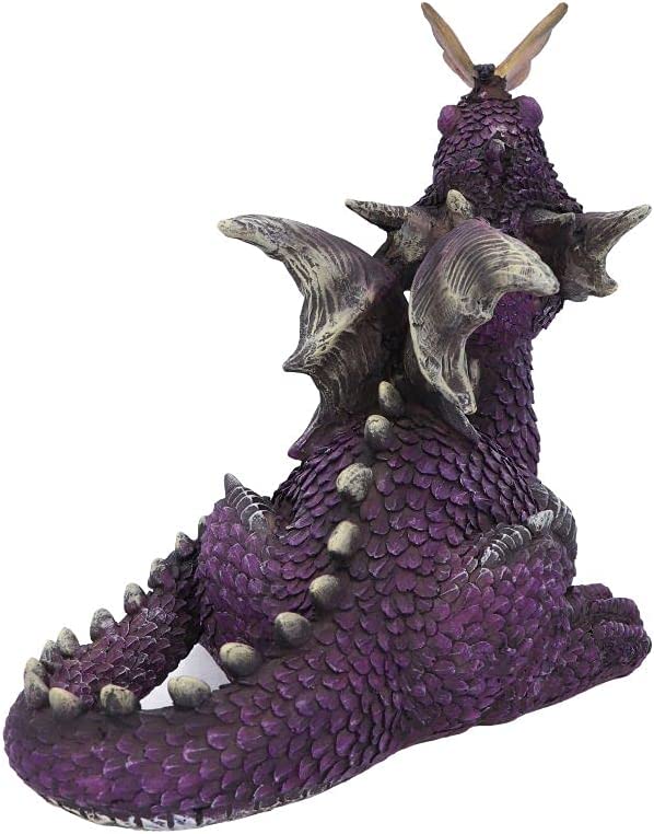 Nemesis Now Nature's Kiss - Purple Dragon Figurine 6