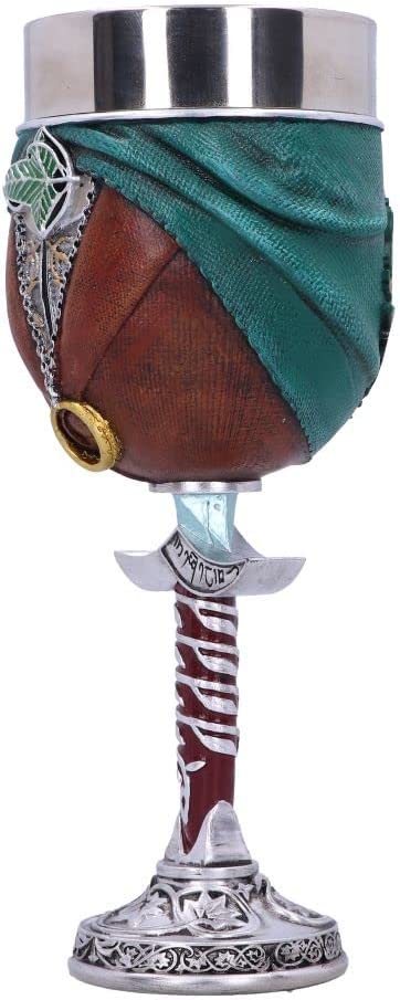 Nemesis Now offiziell lizenzierter Herr der Ringe-Frodo-Kelch, braun, 19,5 cm
