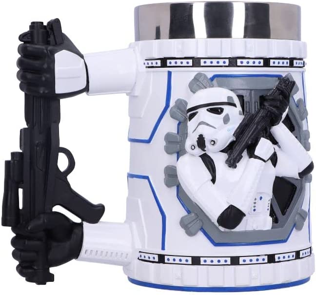 Nemesis Now offiziell lizenzierter Stormtrooper-Krug, weiß, 18 cm