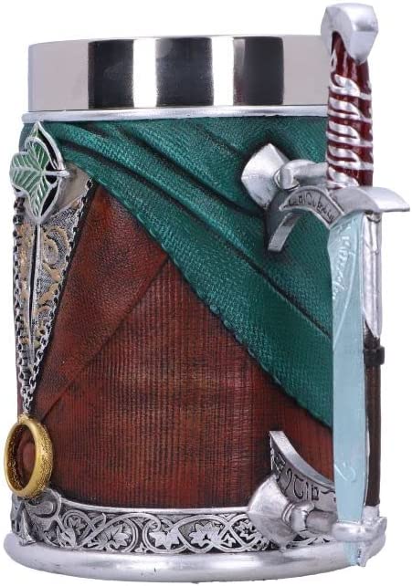 Nemesis Now offiziell lizenzierter Herr der Ringe-Frodo-Krug, braun, 15,5 cm
