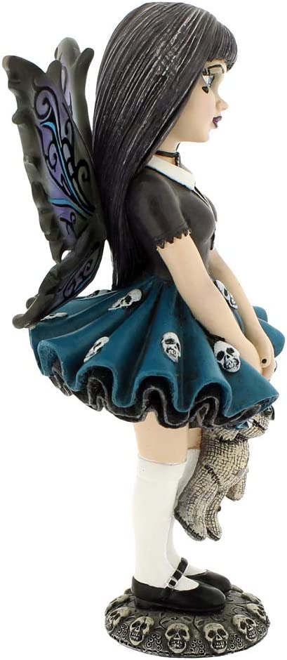 Nemesis Now Noire Feenfigur, Schwarz, 14 cm, Kunstharz