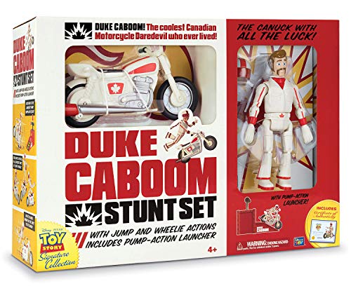 MTW Toys 64441 Actionfigur für Disney Pixar Toy Story 4, Stuntman Duke Caboom