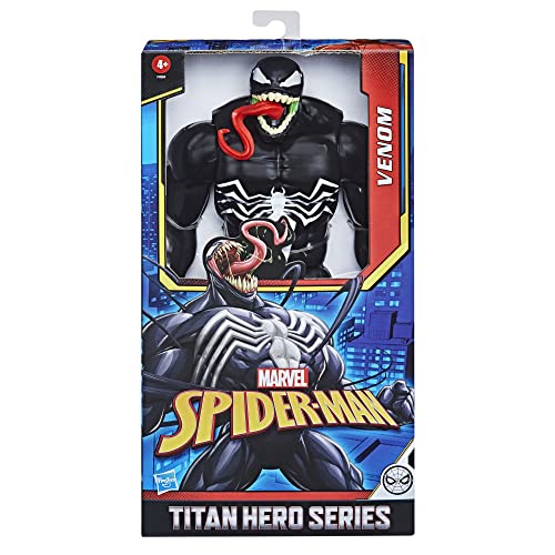 Hasbro Marvel Spider-Man Titan Hero Series Deluxe Venom Toy 12-Inch-Scale Action