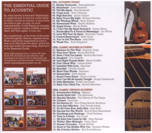 Der wesentliche Leitfaden zur Akustik [Audio-CD]