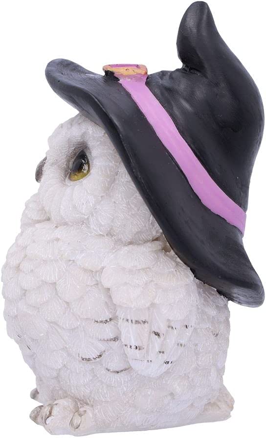 Nemesis Now Snowy Spells Eulenfigur, 9 cm, Weiß