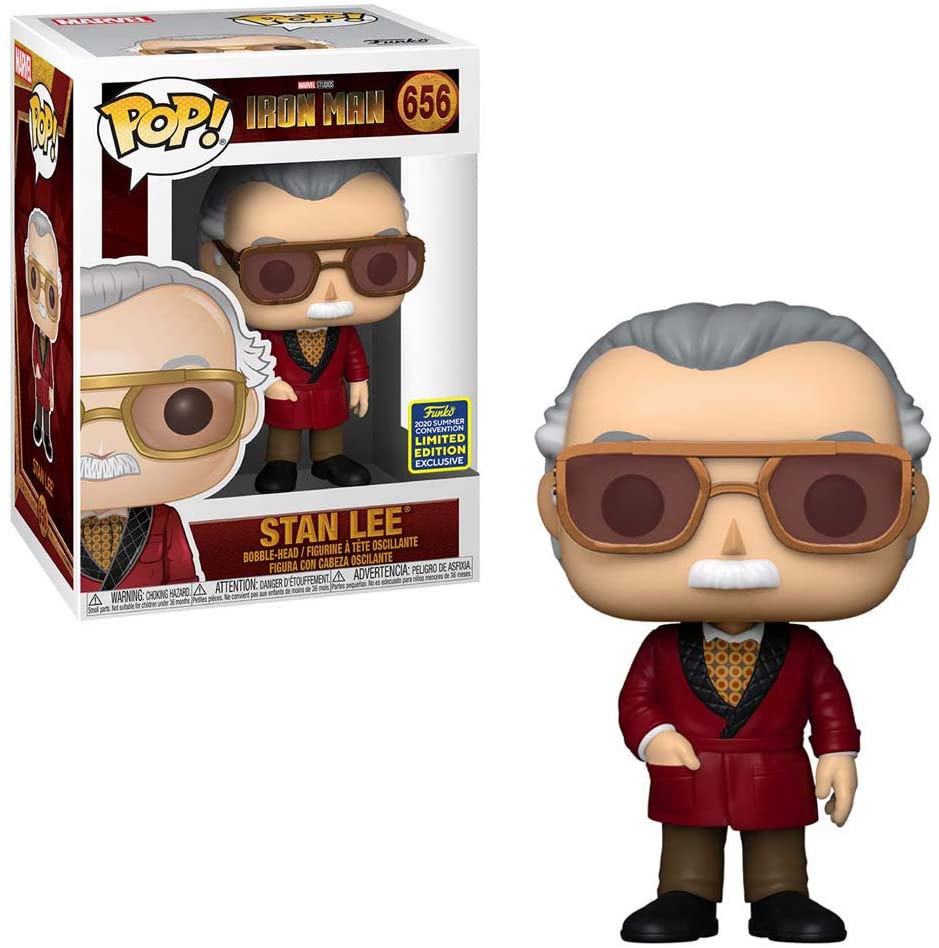 Marvel Studios Iron Man Stan Lee Exklusive Funko 49815 Pop! Vinyl Nr. 656