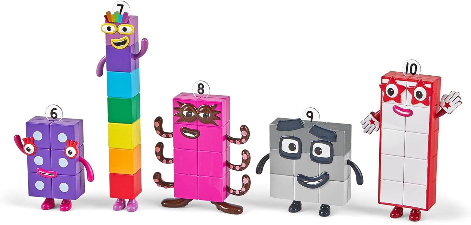 Learning Resources Numberblocks Friends Six to Ten - Playable Figures for Ages 3-7 10
