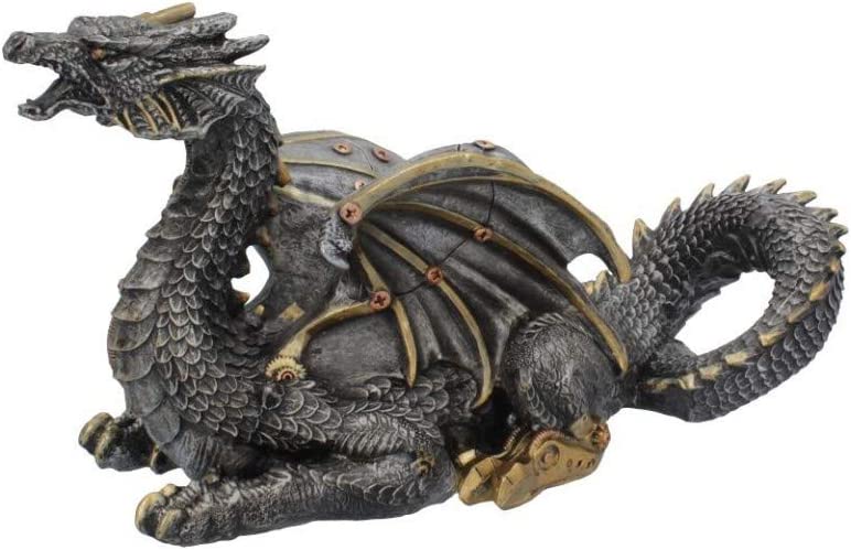 Nemesis Now Guardian of the Grapes Weinflaschenhalter, 20 cm, Silber