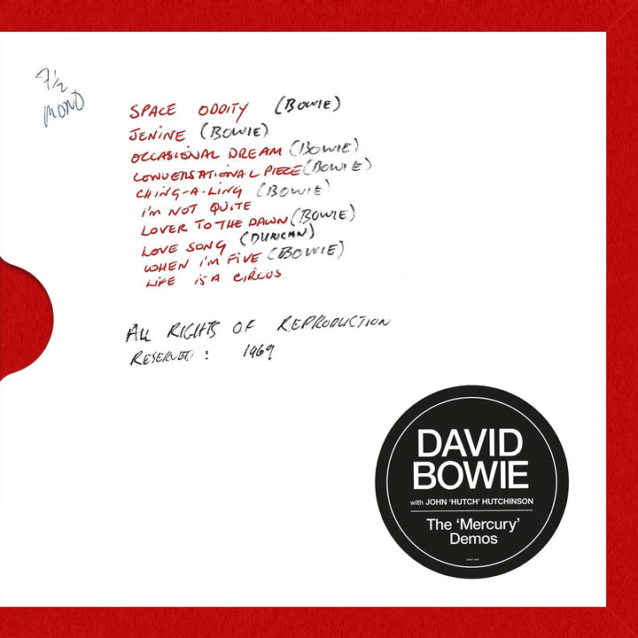 David Bowie - The 'Mercury' Demos (with John 'Hutch' Hutchinson) [VINYL]