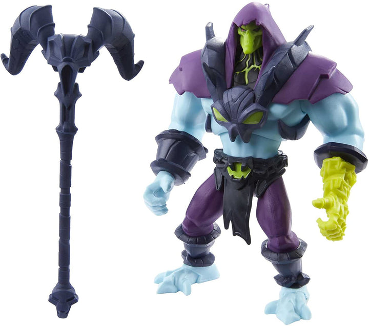 ?He-Man und The Masters of the Universe Skeletor-Actionfiguren basierend auf Animate