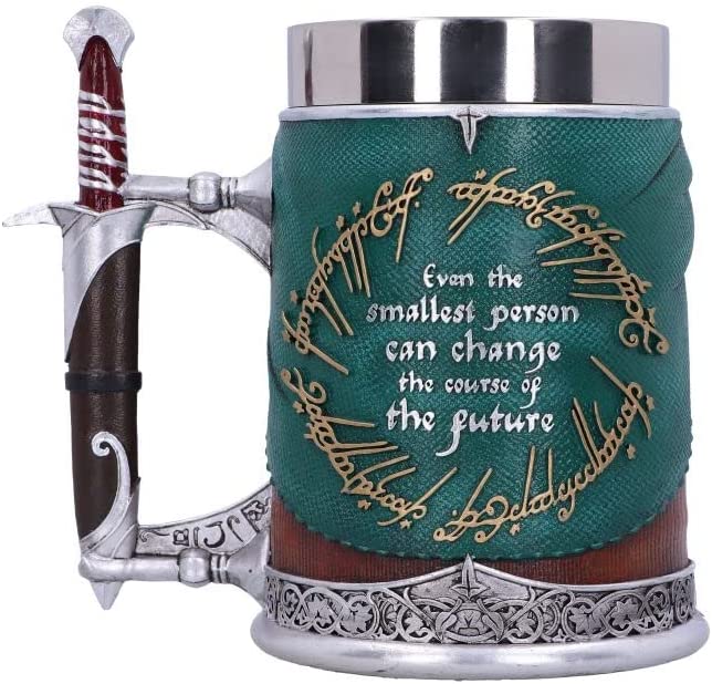 Nemesis Now offiziell lizenzierter Herr der Ringe-Frodo-Krug, braun, 15,5 cm