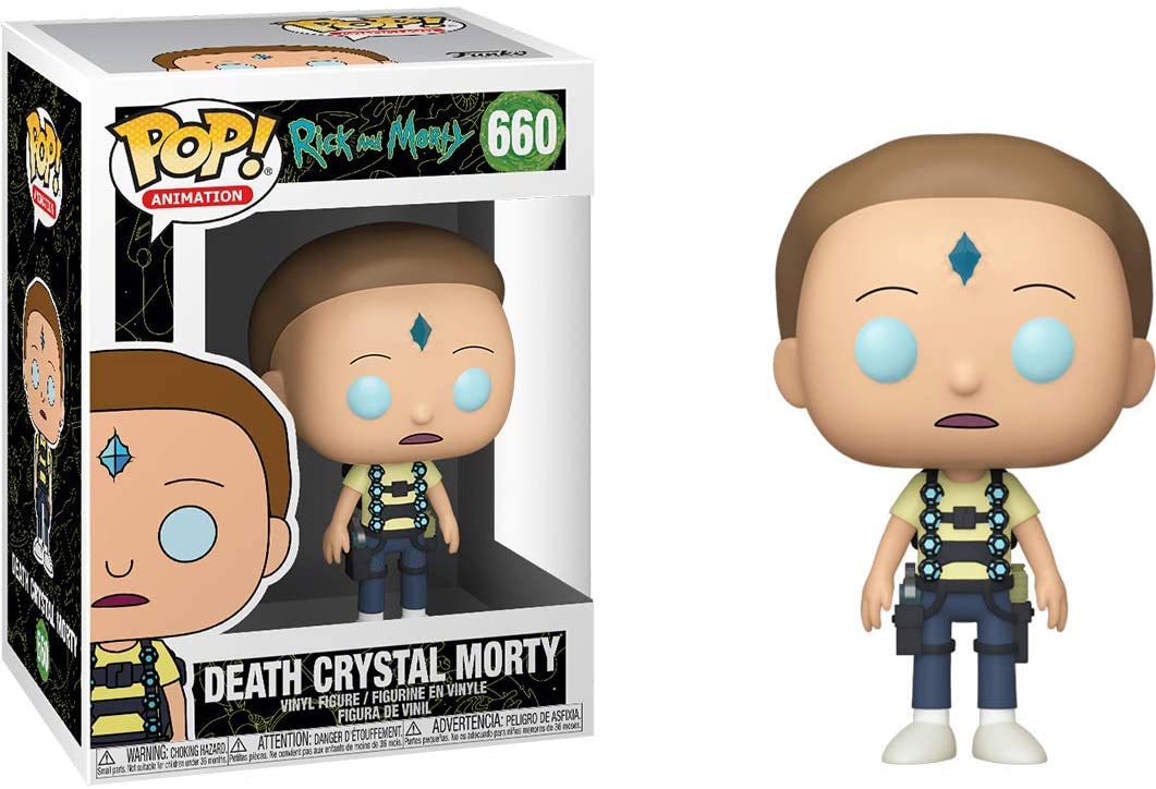 Rick &amp; Morty Todeskristall Morty Funko 44249 Pop! Vinyl #660