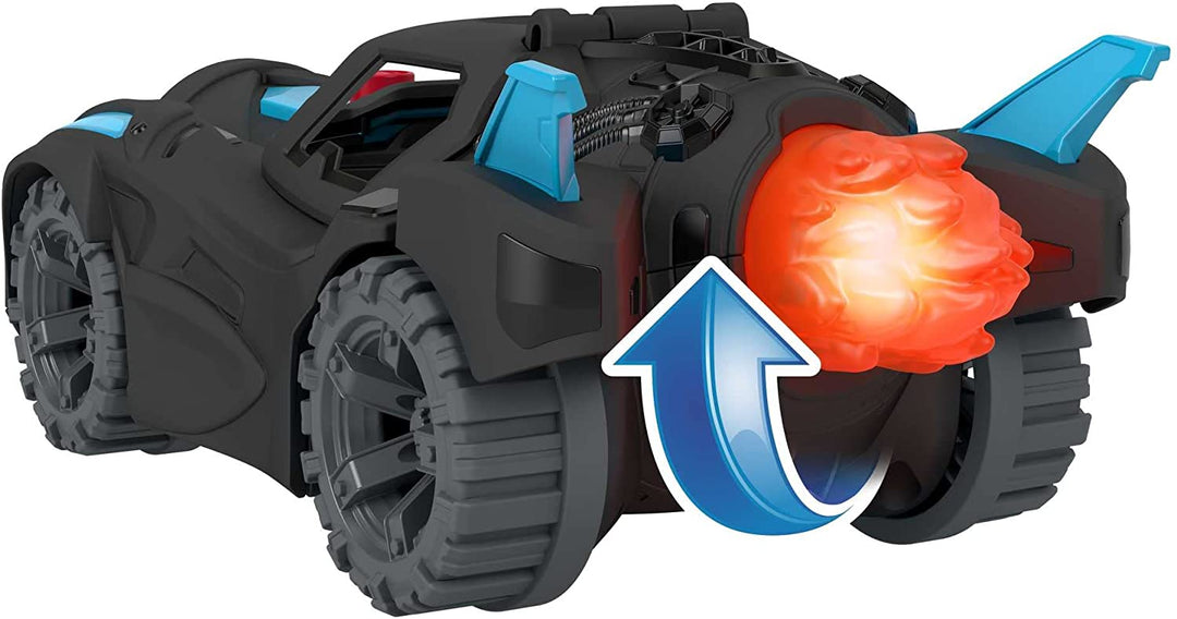 Fisher-Price Imaginext DC Super Friends Batmobil mit Lichtern und Geräuschen, Batman