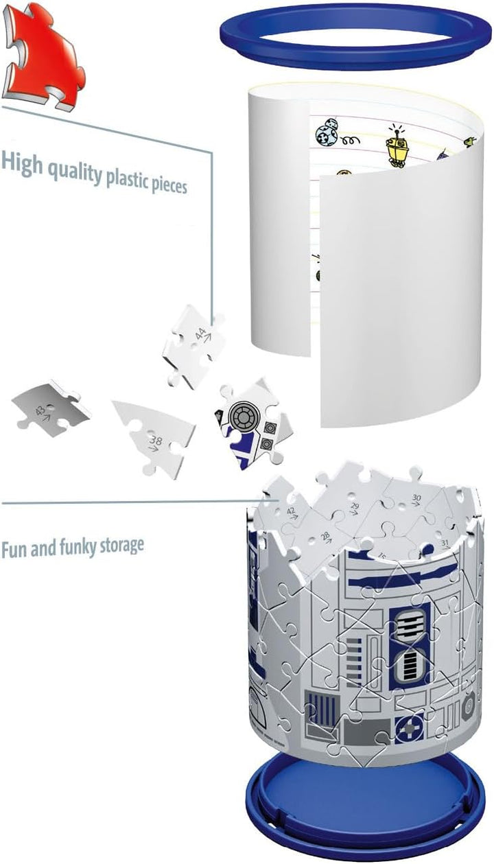 Ravensburger 11554 Star Wars R2-D2 3D Jigsaw Puzzle for Kids and Adults