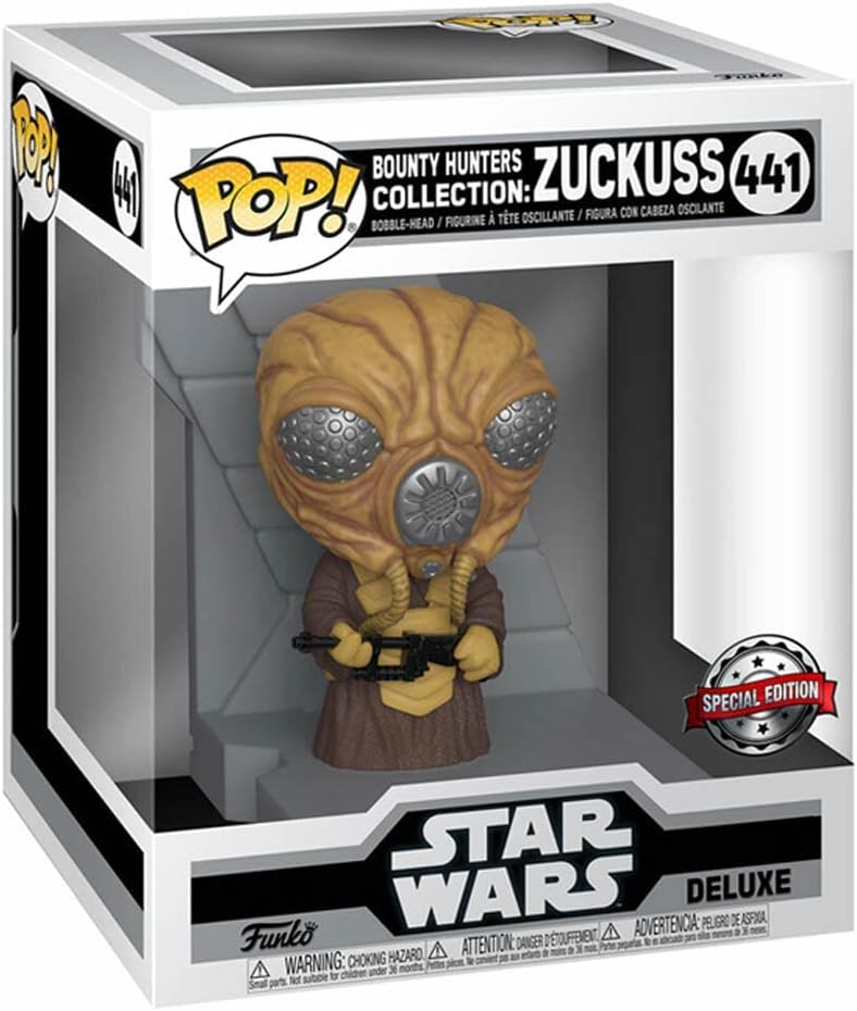 Star Wars Episode V: The Empire Strikes Back Zuckuss Bounty Hunters Deluxe Pop! Vinyl