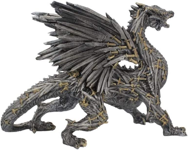 Nemesis Now Swordwing 29,5 cm Figur, Silber, Einheitsgröße