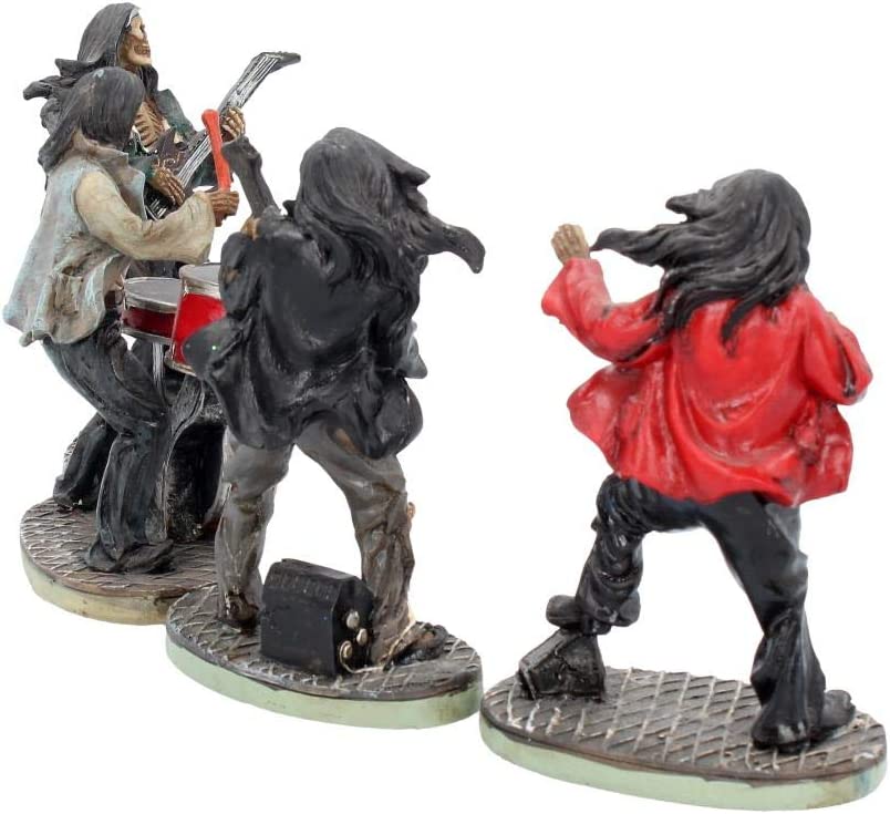 Nemesis Now NEM3962 Eine verdammt gute Band! (Vierer-Set) Figur 10 cm Elfenbein