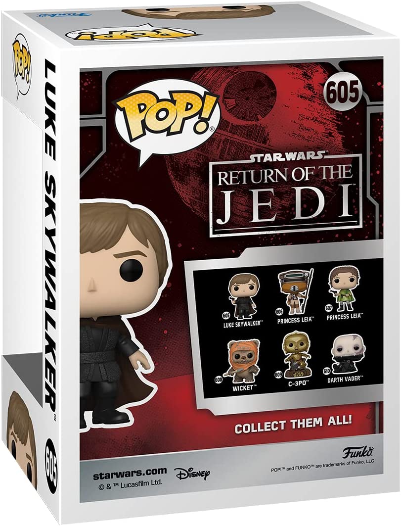 Funko Pop! Star Wars Return of the Jedi 40th Anniversary - Luke Skywalker Vinyl Figure #605 (70749) 3