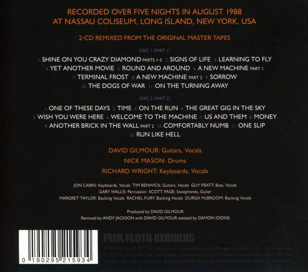 Pink Floyd – Delicate Sound of Thunder (2019 Remix) [Audio CD]