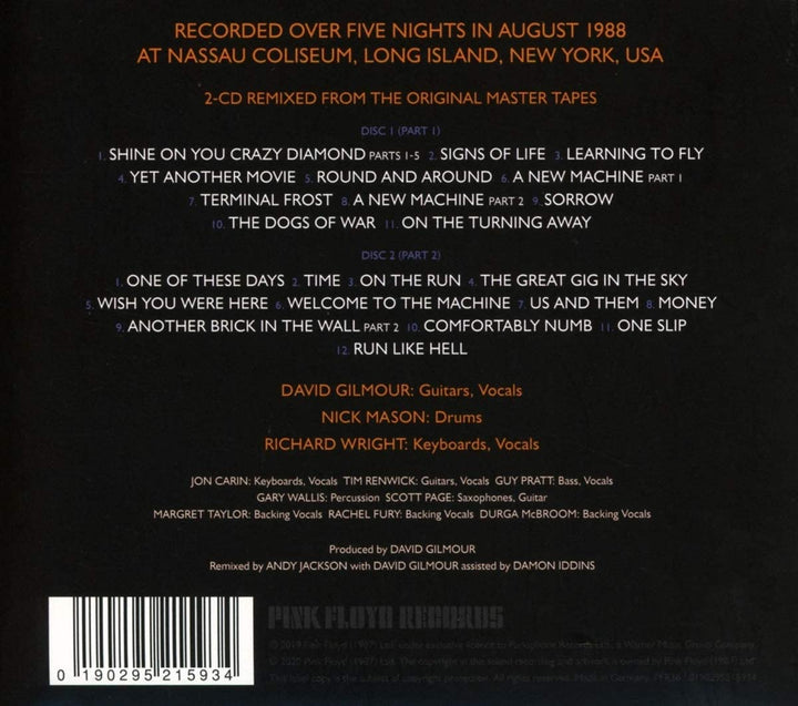 Pink Floyd – Delicate Sound of Thunder (2019 Remix) [Audio CD]