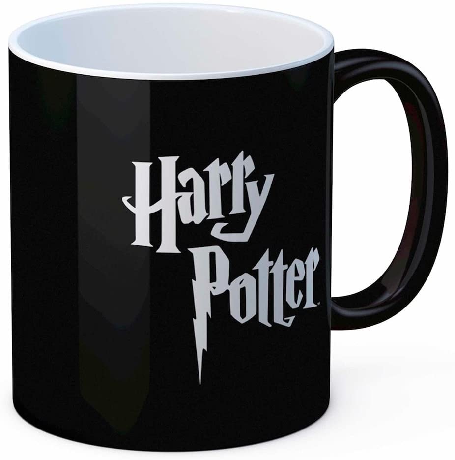 SD Toys Harry Potter Keramiktasse, Weiß/Schwarz, 8 cm