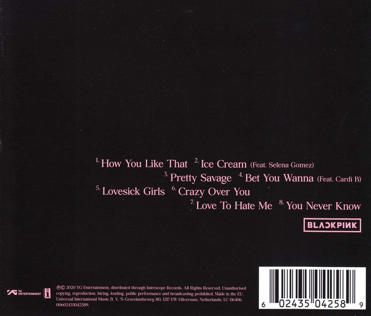 BLACKPINK - THE ALBUM [Audio CD] 3