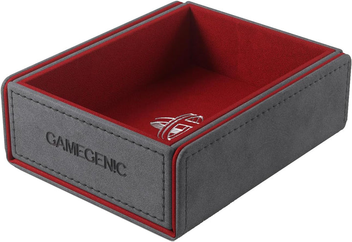 Gamegenic Token Keep Gray/Red - Premium Chip Box for Board Games (Convertible System)