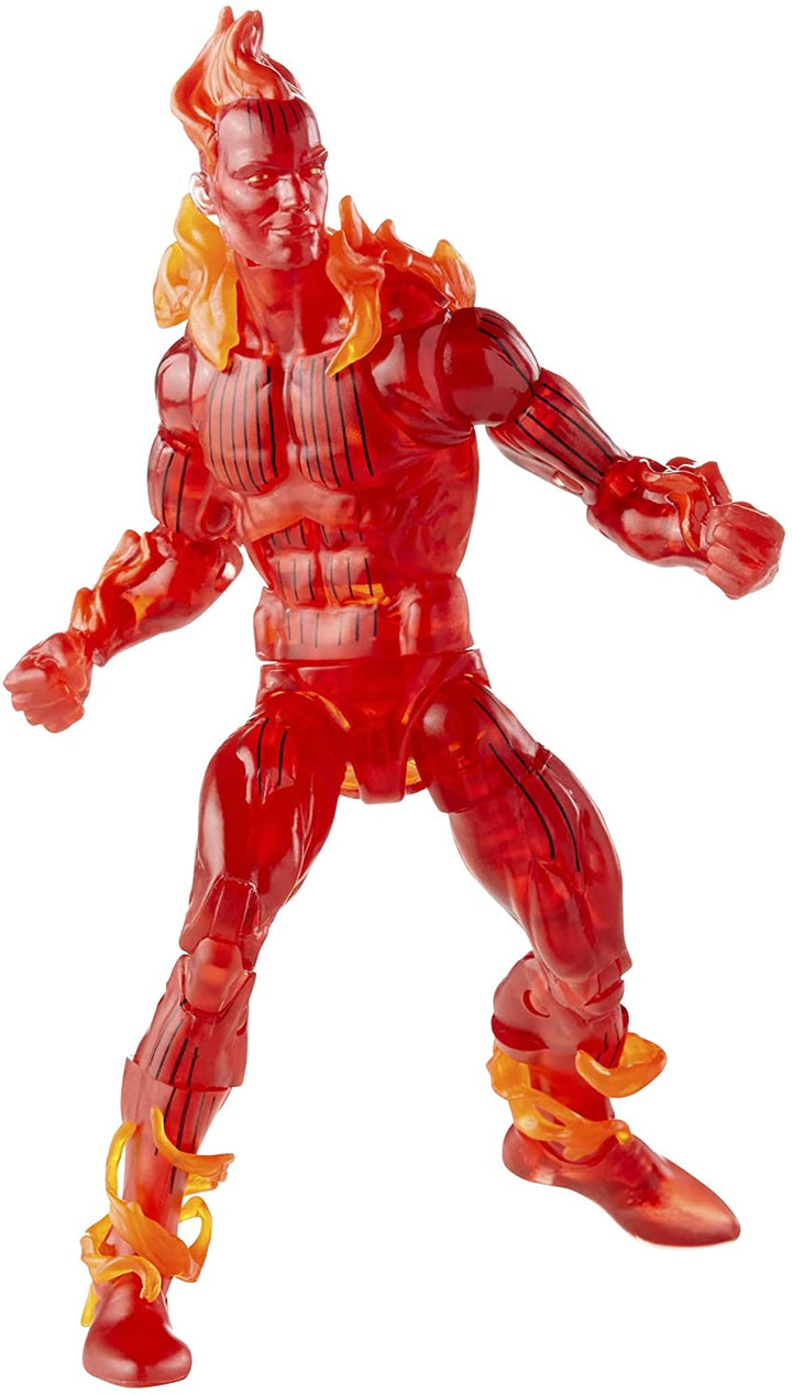 Hasbro Marvel Legends Series Retro Fantastic Four The Human Torch 6-inch Action