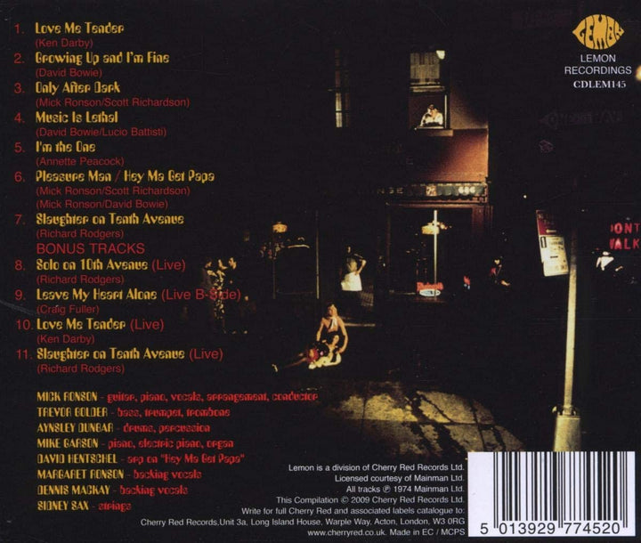Mick Ronson – Slaughter On 10th Avenue [Audio-CD]