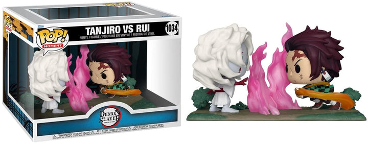 Dämonentöter Tanjiro gegen Rui Funko Tanjiro gegen Rui Pop! Vinyl Nr. 1034