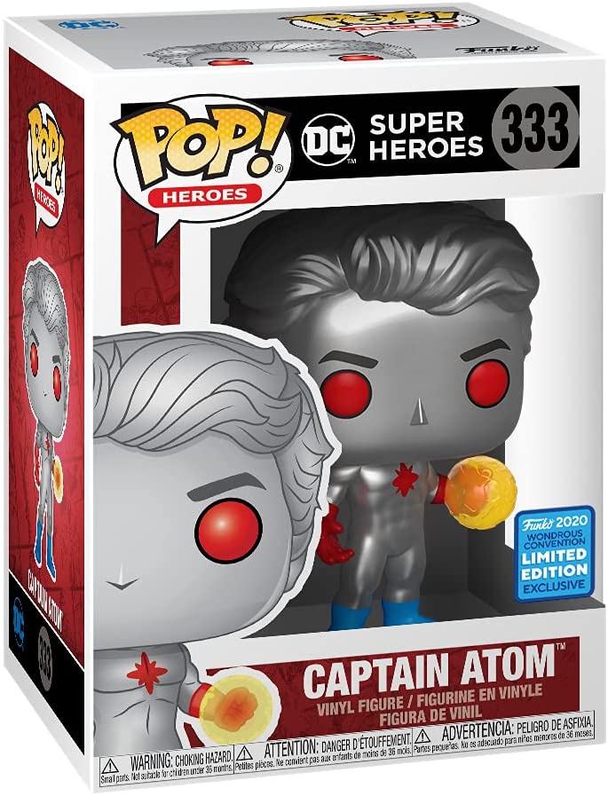 Funko Pop! DC Super Heroes - Captain Atom Vinyl Figure (46307) Exclusive