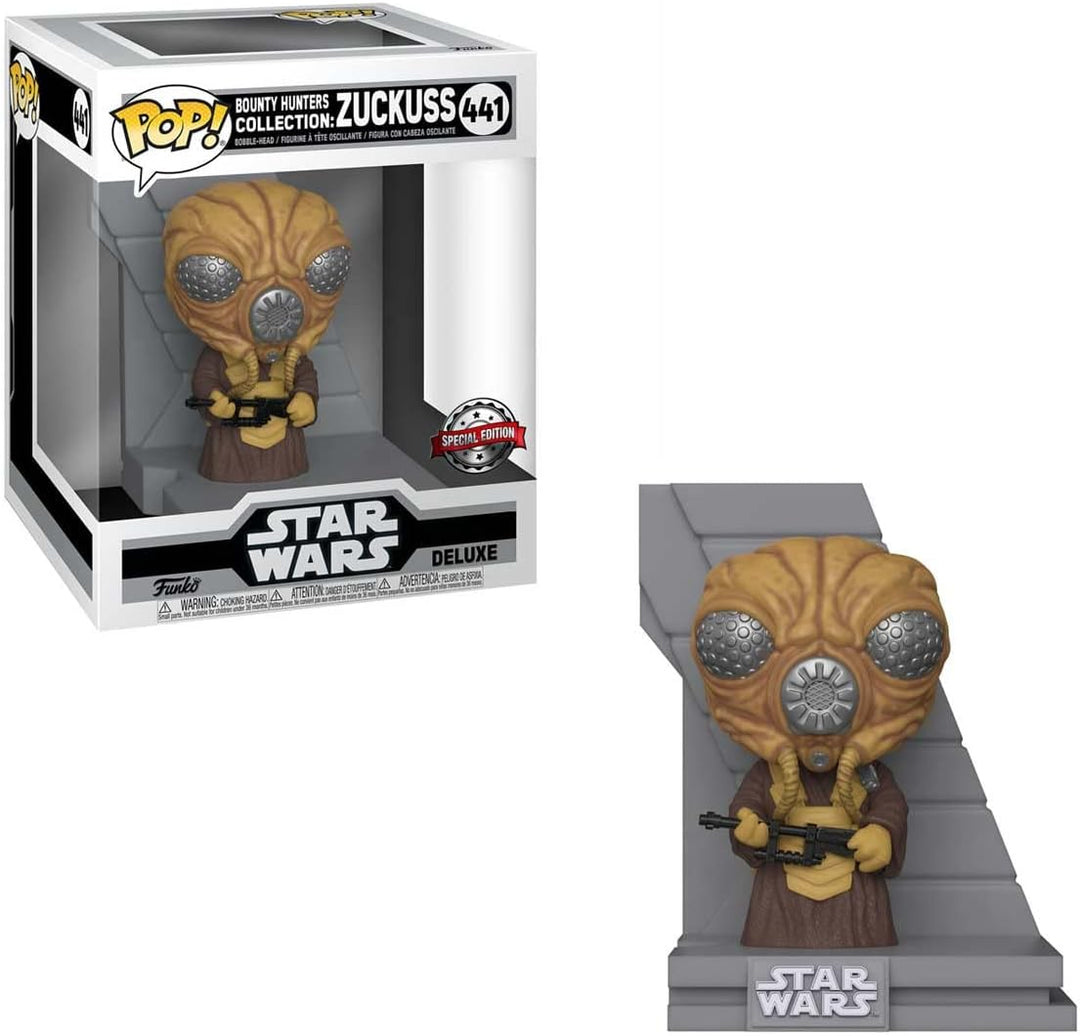 Star Wars Episode V: Das Imperium schlägt zurück Zuckuss Bounty Hunters Deluxe Pop!