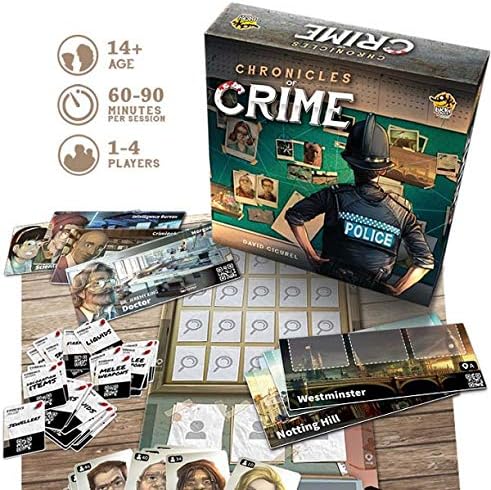 Lucky Duck Games - Chronicles of Crime - Board Game