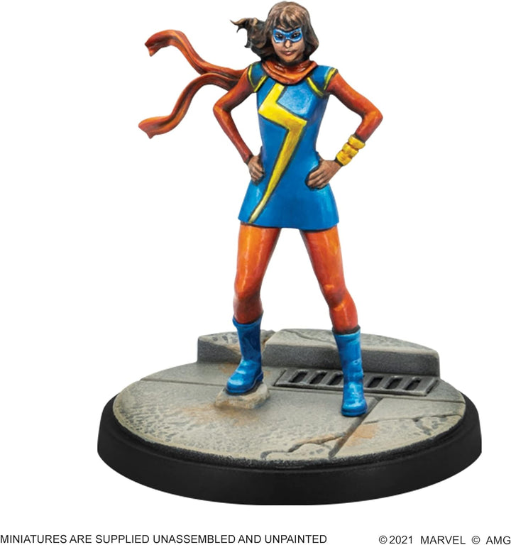Atomare Massenspiele | Frau Marvel: Marvel-Krisenprotokoll | Miniaturenspiel | Alter