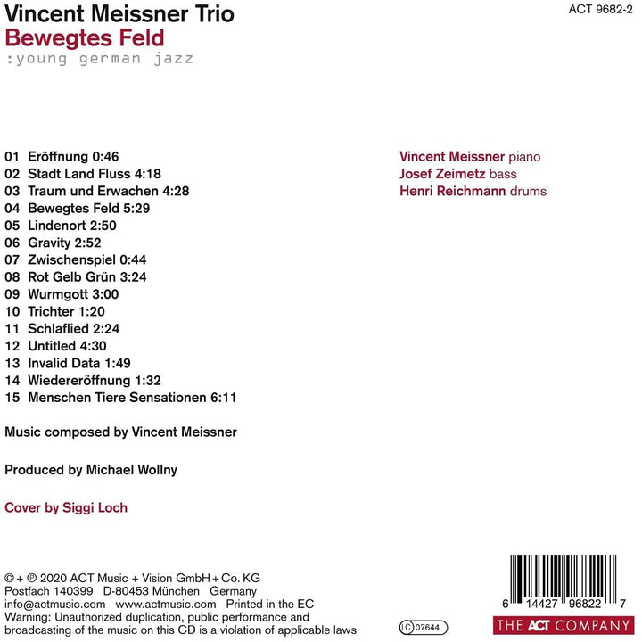 Vincent Meissner Trio  - Bewegtes Feld [Audio CD]