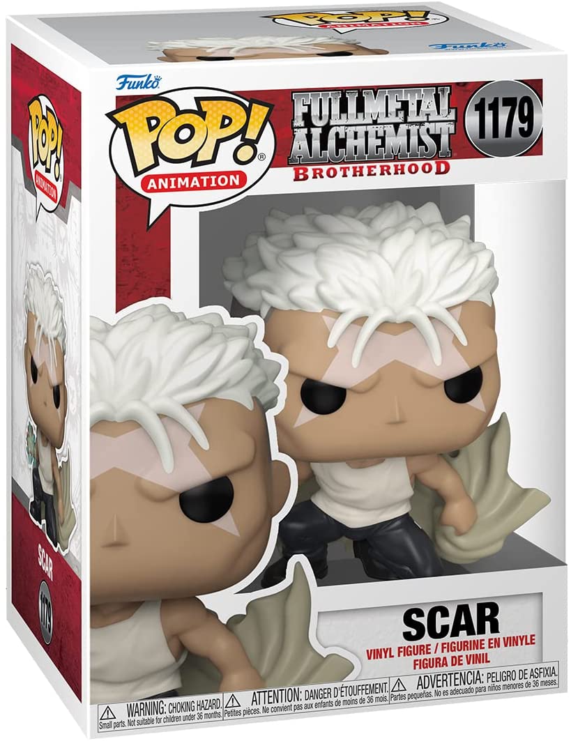 Fullmetal Alchemist Brotherhood Scar Funko 57740 Pop! Vinyl Nr. 1179