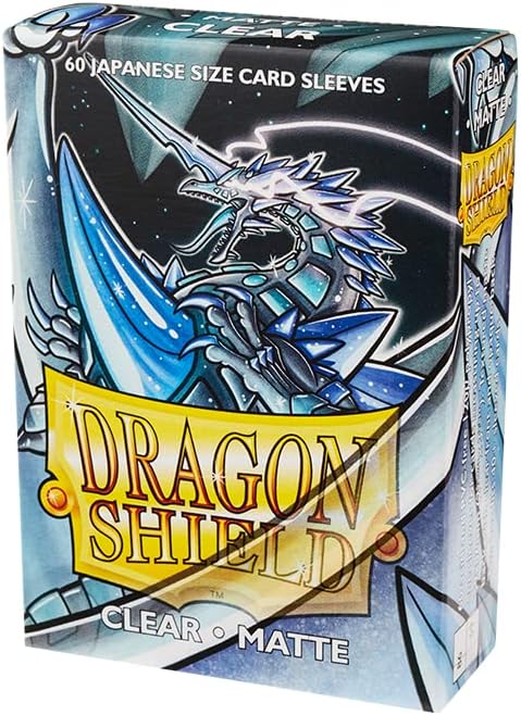 Arcane Tinmen ApS ART11101 Hüllen: Dragon Shield Matte Japanisch Klar (60) Klar