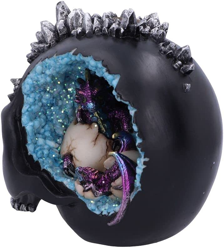 Nemesis Now Crystal Hatchlings Backflow Incense Burner in Blue 6