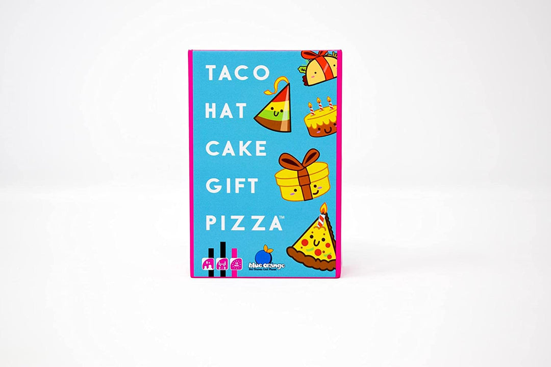 Blau Orange | Taco Hut Kuchen Geschenk Pizza | Kartenspiel | Ab 8 Jahren | 2-8 Spieler |