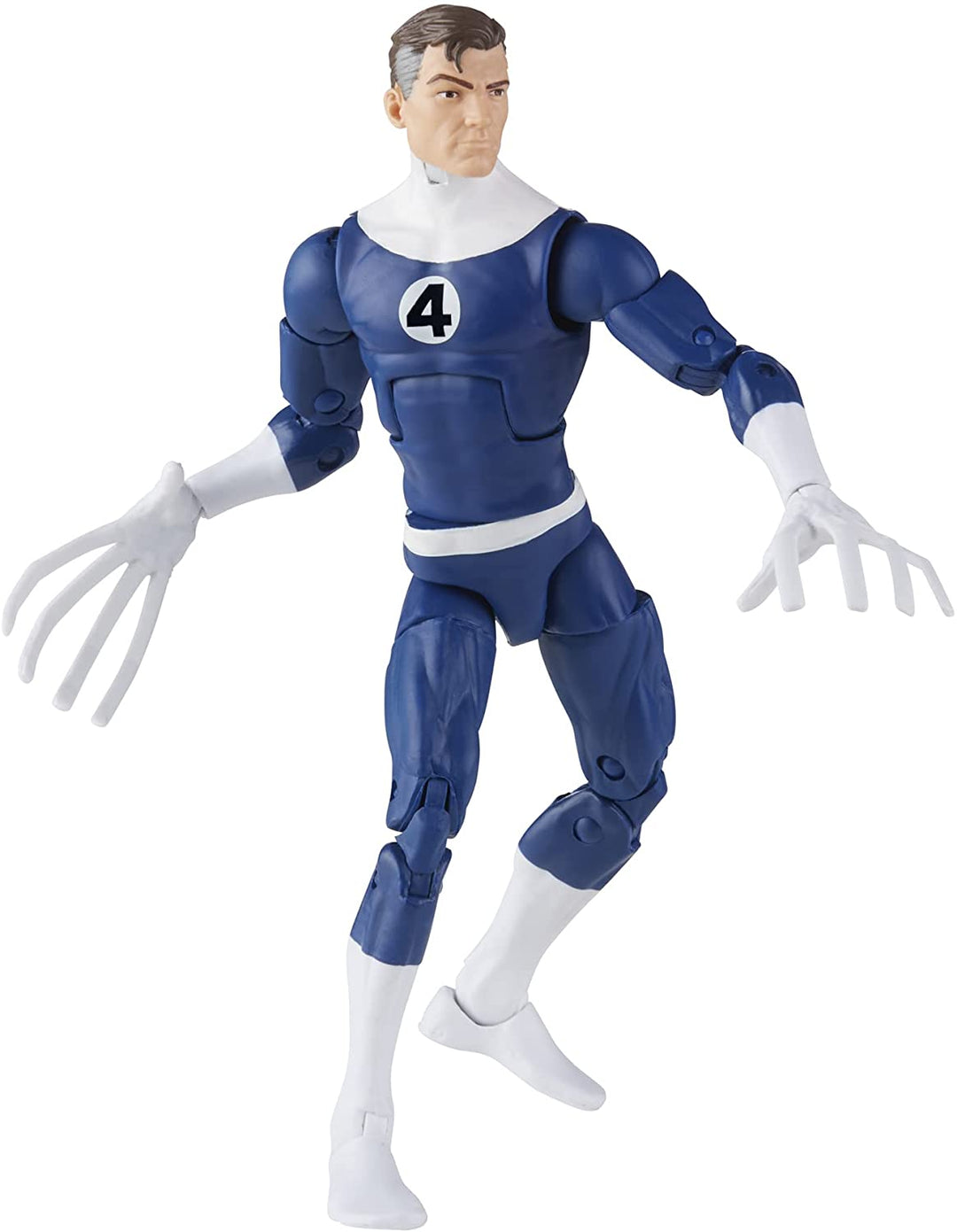 Hasbro Marvel Legends Series Retro Fantastic Four Mr. Fantastic 6-inch Action Fi