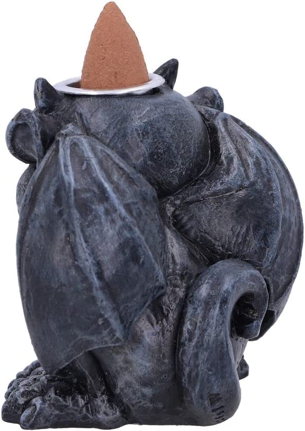 Nemesis Now Scent Guardian Backflow-Räuchergefäß, 7,4 cm, Grau