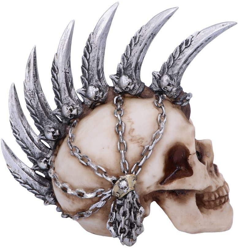 Nemesis Now U4945R0 Kettenklinge Mohican Mohawk Messer Totenkopf Ornament