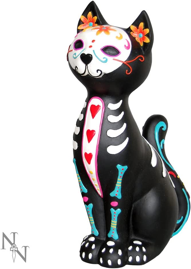 Nemesis Now Sugar Puss Figur 20cm Schwarz